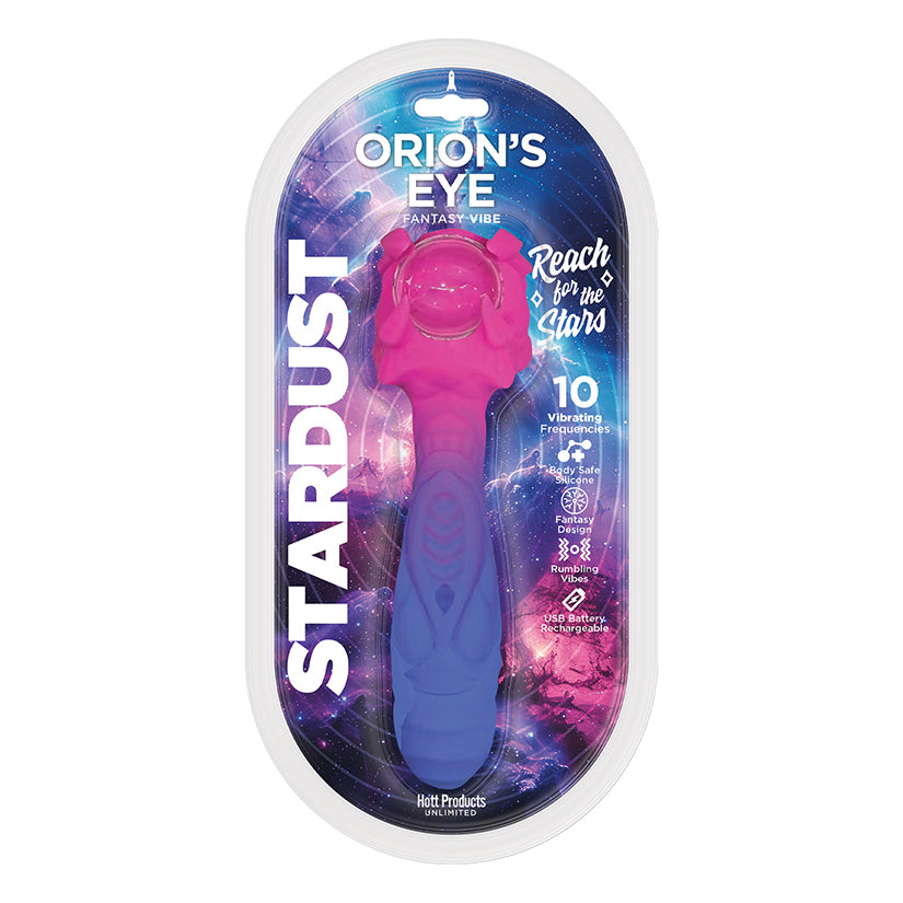 Stardust Orion's Eye - Cosmic-Themed Crystal Pleasure Wand - Rechargeable